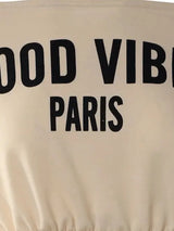 Plus Size One Shoulder Skirt Set