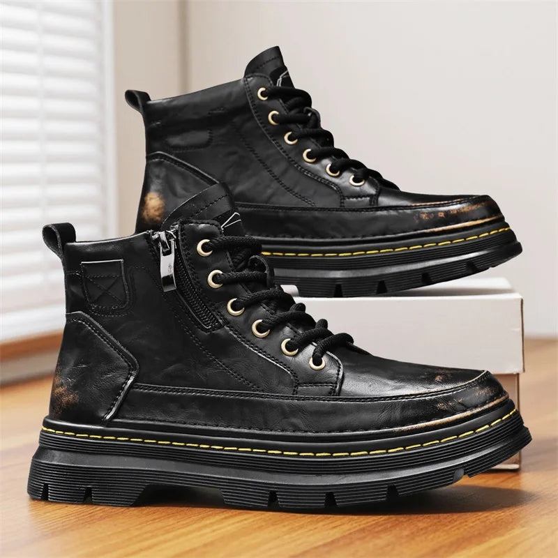 Men’s High-Top Lightweight Casual Boots