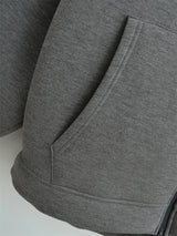 Women's Oversized Zipper Hoodie Jacket