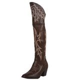 Western Cowboy Knee High Boots – 2025
