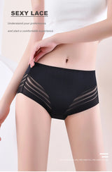 Women Mid-Rise Lace Panties