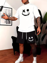 Men Printed Summer Set