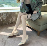 Korean Style Women Pumps Formal Non-Slip Shoes