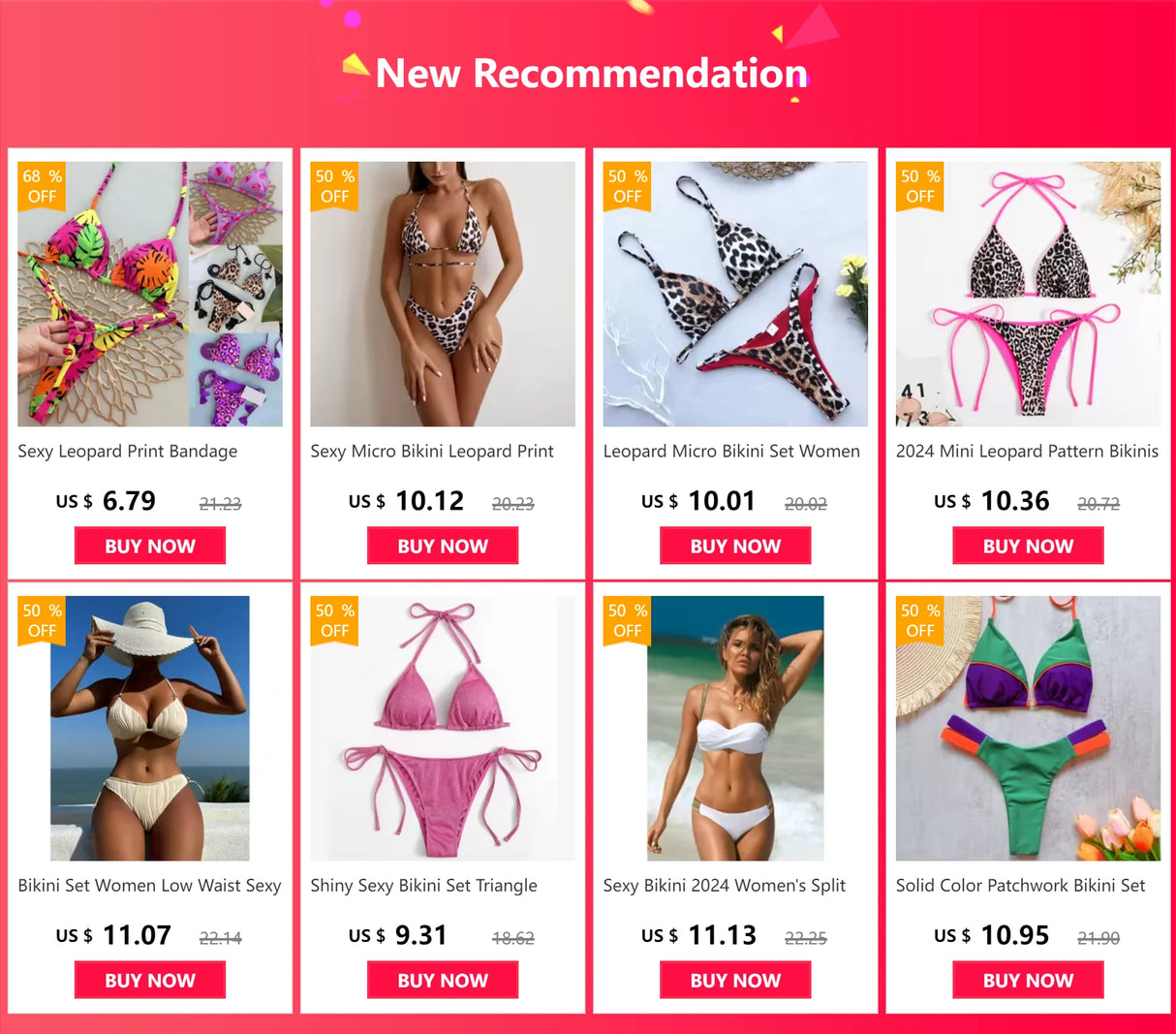 Leopard Print Bikini