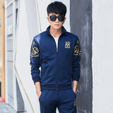 Men’s Plus Size Autumn Tracksuit Set