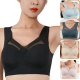 Women Ice Silk Seamless Push Up Bra