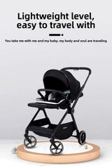 Highview baby stroller, lightweight design, easy for travel, suitable for infants and toddlers.