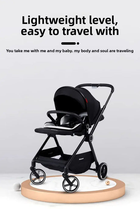 Highview baby stroller, lightweight design, easy for travel, suitable for infants and toddlers.