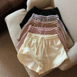 Women Loose Wide Leg Sports Shorts