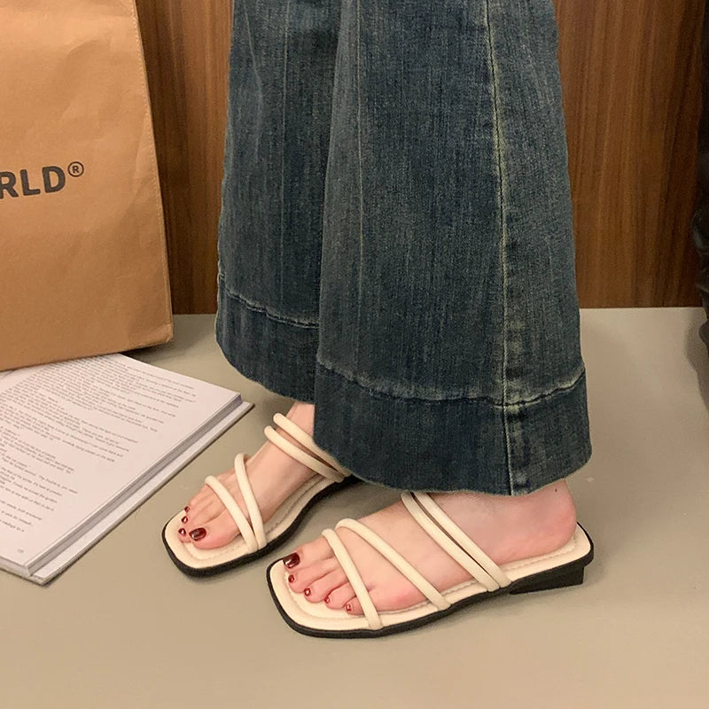 Women French Flip Flops