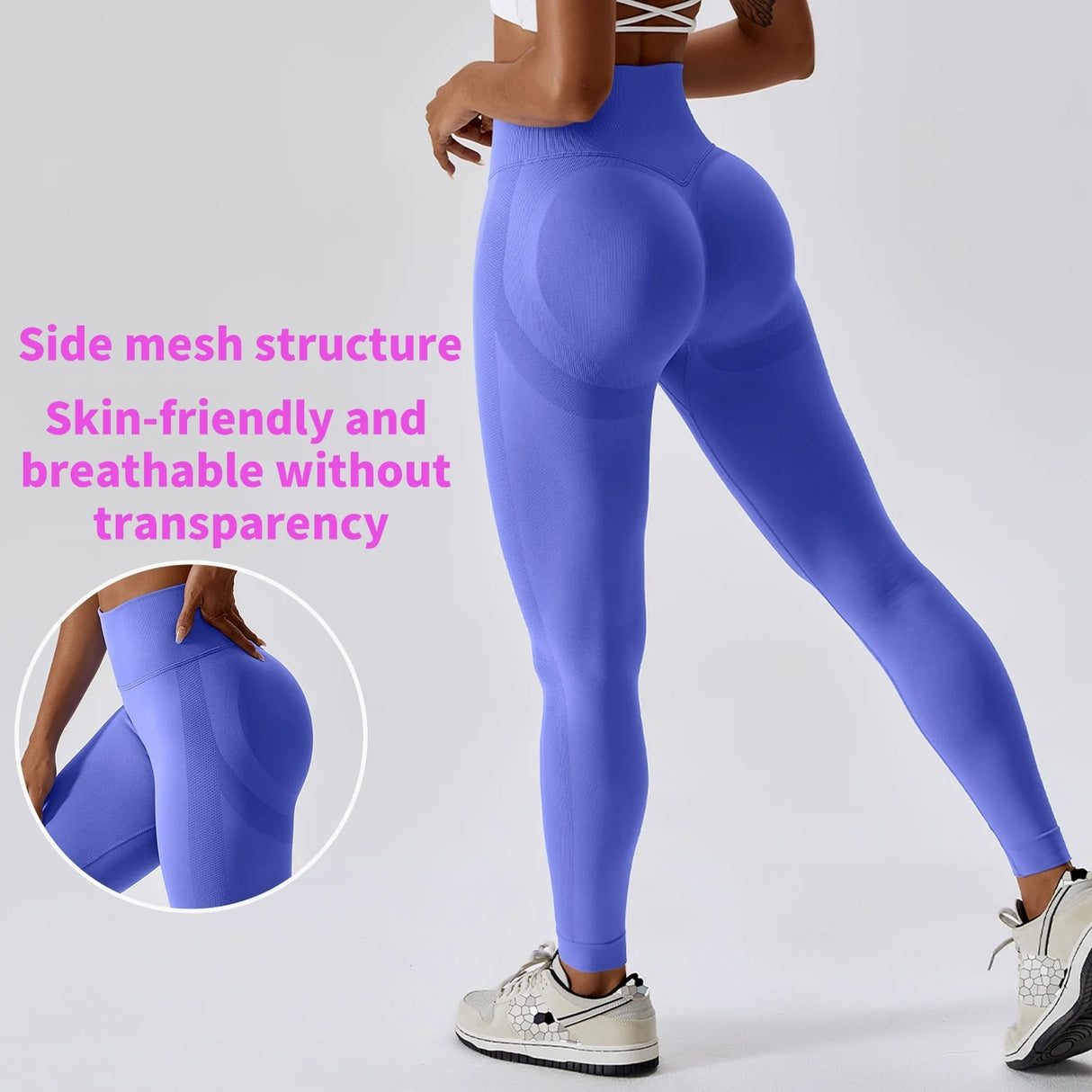Scrunch Butt High Waist Women's Yoga Leggings – Push Up Workout Pants