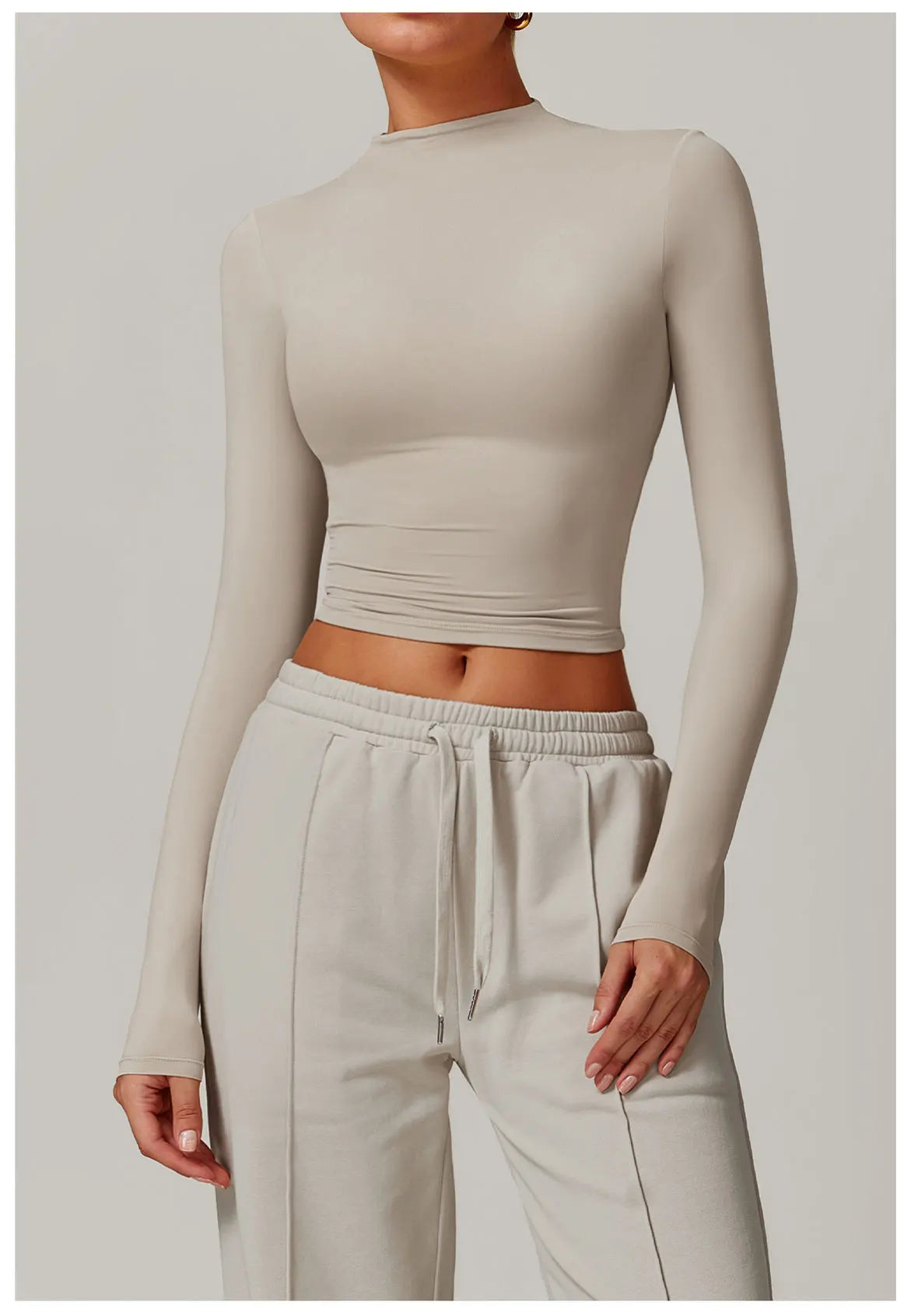 Women's Long Sleeve Yoga Shirt – Outdoor Running Fitness Top