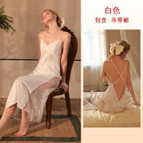 Women Lace Nightgown 3-Piece Set