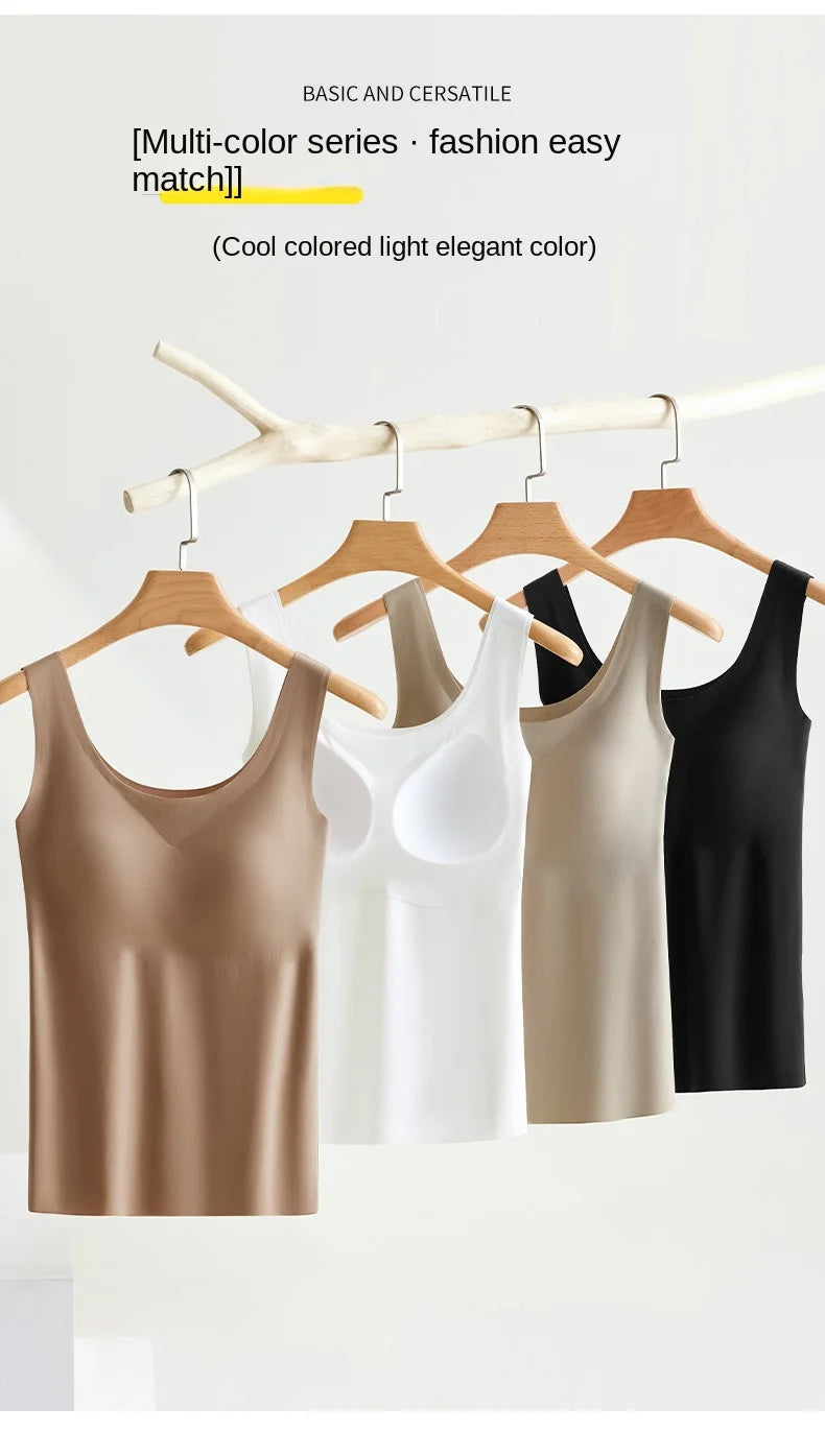 Women Seamless Padded Tank Top (2pcs)