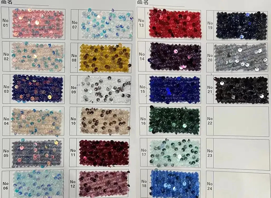 Women Plus Size Chiffon Sequin Long Sleeve Evening Dress