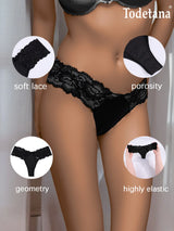 Women Lace Patch Panties