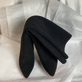 Women Pole Knee High Designer Boots – Sexy Leather High Heel