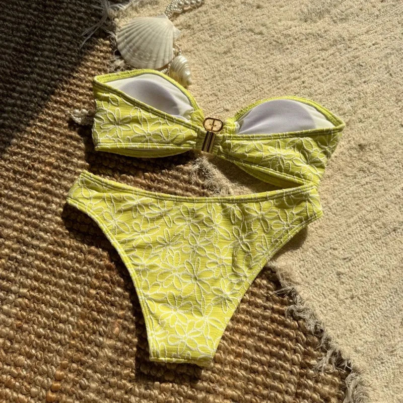 Women Macaron Bikini Lingerie