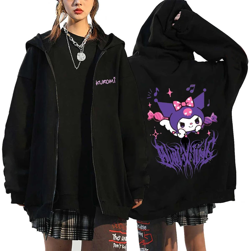 Hello Kitty Zipper Hoodie