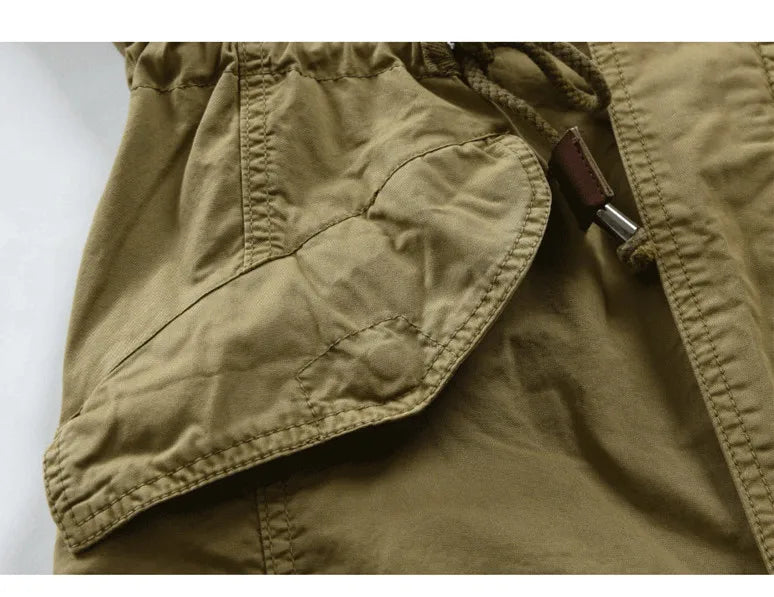 Men’s Windbreaker Trench Jacket