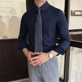 Men Slim Striped Shirt