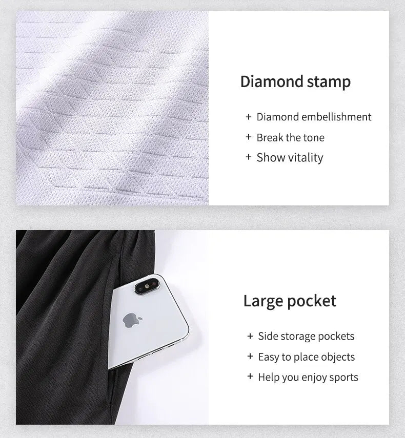 Men Quick-Dry Summer Sports Set