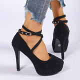 Platform Ankle Strap Pumps – Summer 2025