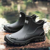 Men’s Casual Ankle Rain Boots 2025