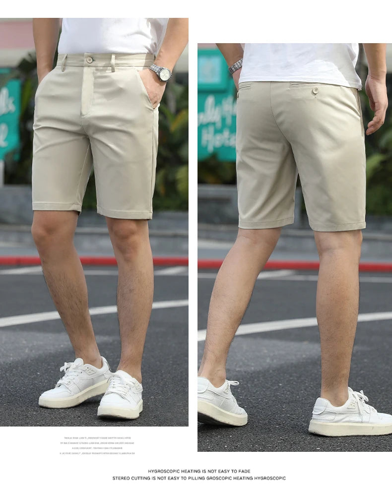 Men Business Casual Shorts