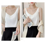 Satin Silk V-Neck Cami