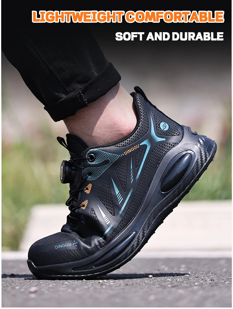 Women Safety Shoes Breathable Fashion Sneakers