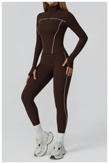 Women Slim Fit Long Sleeve Running Jacket