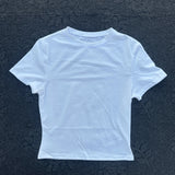 Women's Short Sleeve Yoga Crop Top – Soft Breathable Training Shirt