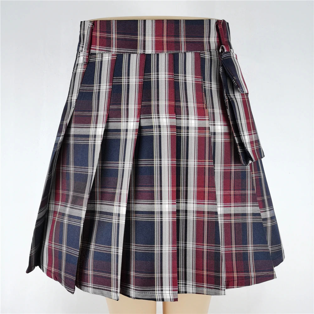 Women Gothic Patchwork Mini Skirt