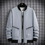 Men's Plus Size Bomber Jacket Winter