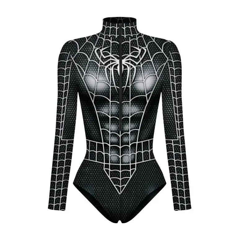 Marvel Superhero Spiderman Bodysuit Cosplay Costume