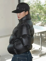 Women Cozy Short Winter Coat