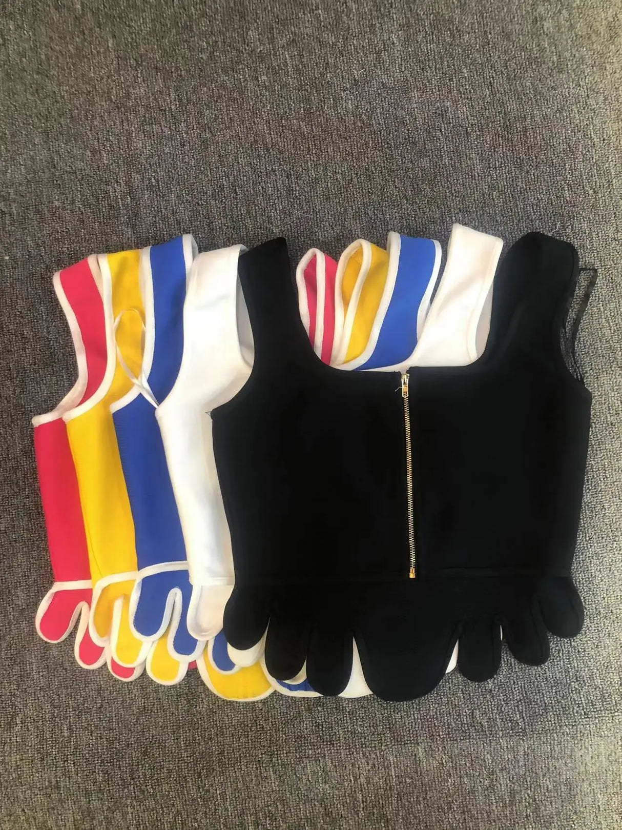 Women Bandage Hem Tank Top