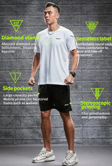 Men Quick-Dry Summer Sports Set