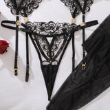 Women 5PCS Lace Lingerie Set