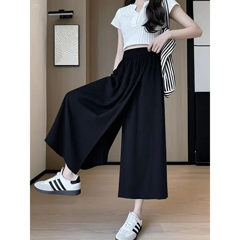 Women Vintage Mesh Tulle Long Skirt