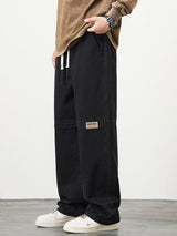 Men Retro Wide Leg Jeans