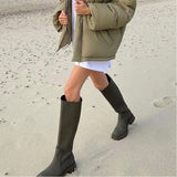 Women Punk Boots – 2025 Knee-High