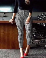 Women High Waist Casual Pants