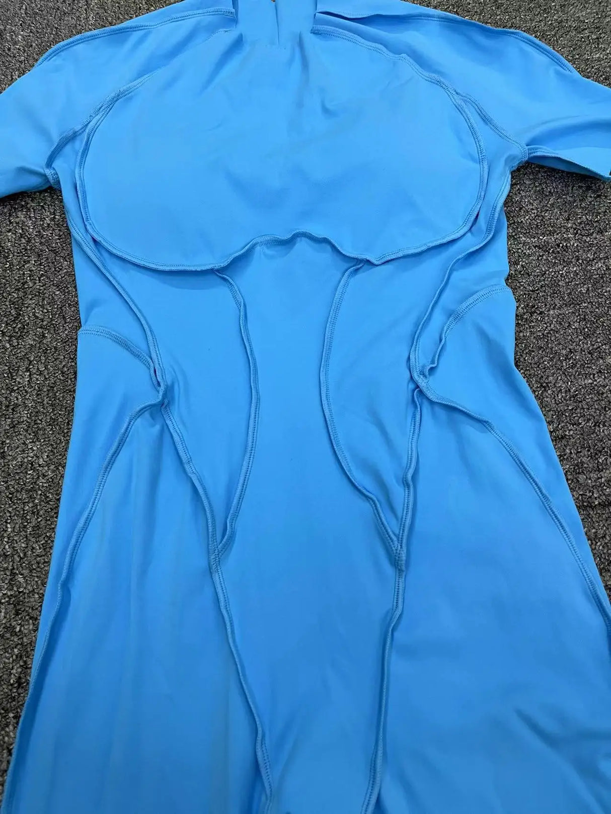 Women Backless Yoga Jumpsuit