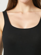 RibbaCharm™ – Sexy Backless Ribbed Bodysuit Romper (Flirty, Fitted & Sleek)