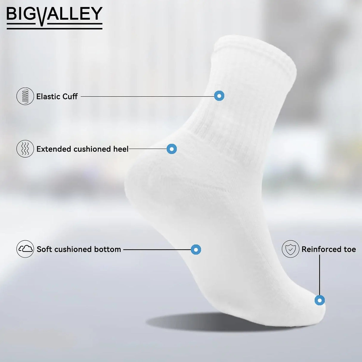 Classic Cotton Dress Socks