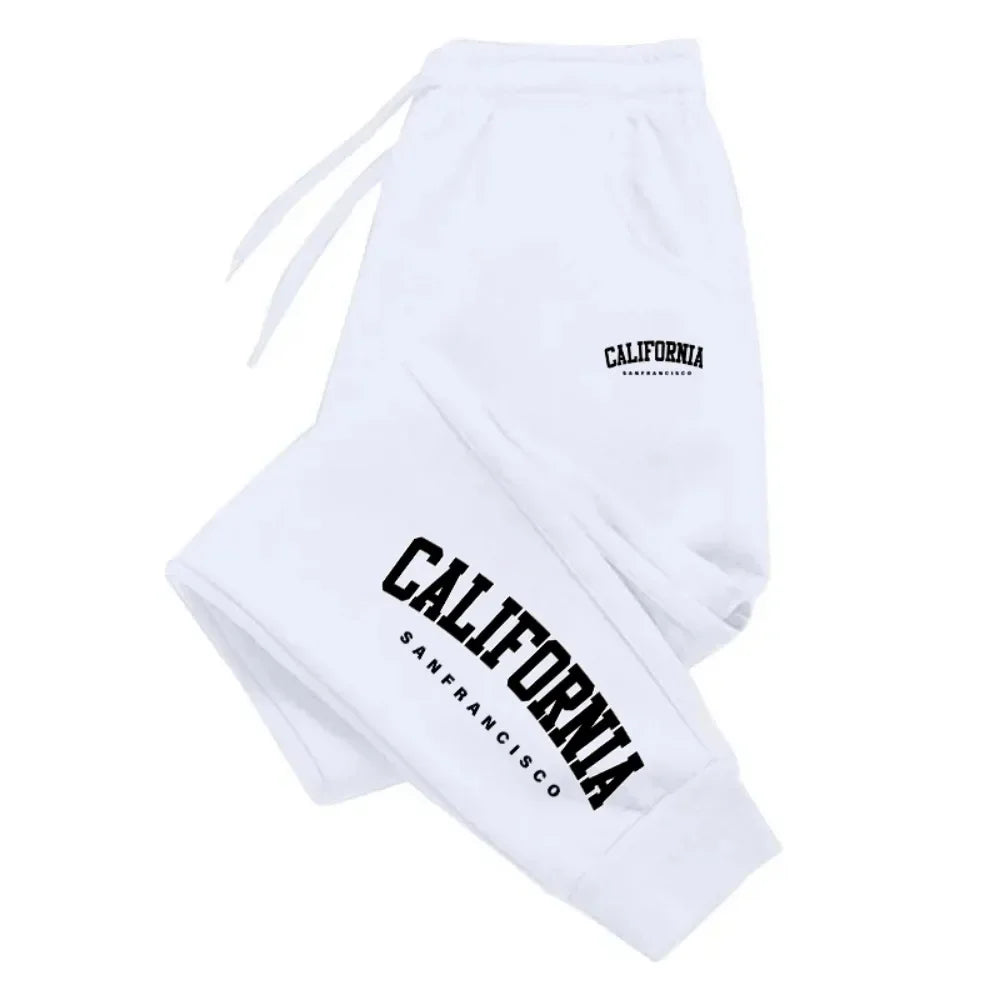 Men’s Printed Drawstring Joggers