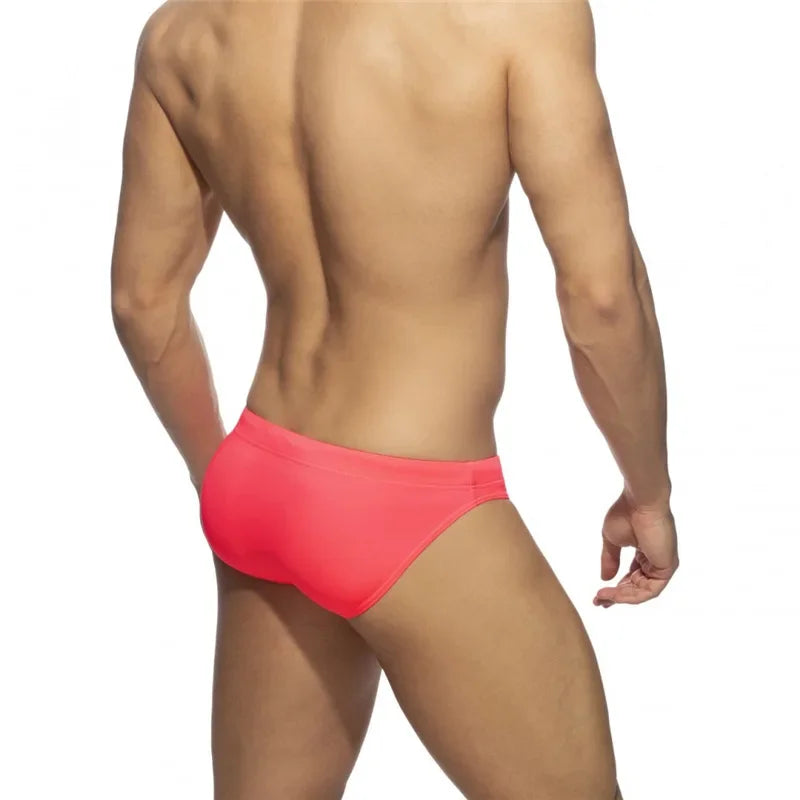 Men Neon Bikini Swim Briefs