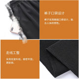 Men's Plus Size Tracksuit – 2 Piece Gym Set